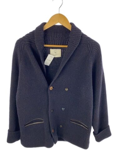 商品画像：カーディガン(厚手)/M/ウール/NVY/B-15304 1