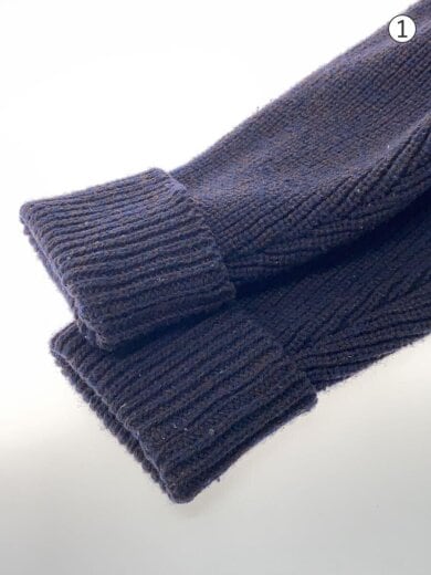 商品画像：カーディガン(厚手)/M/ウール/NVY/B-15304 5