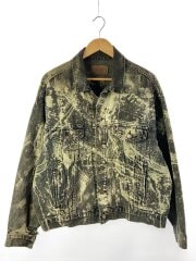 Gジャン/--/コットン/KHK/70506/ボタン裏527