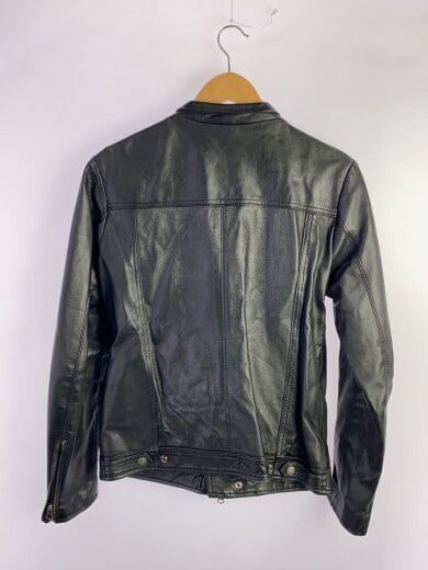 商品画像：ダブルライダースジャケット/M/羊革/BLK 2