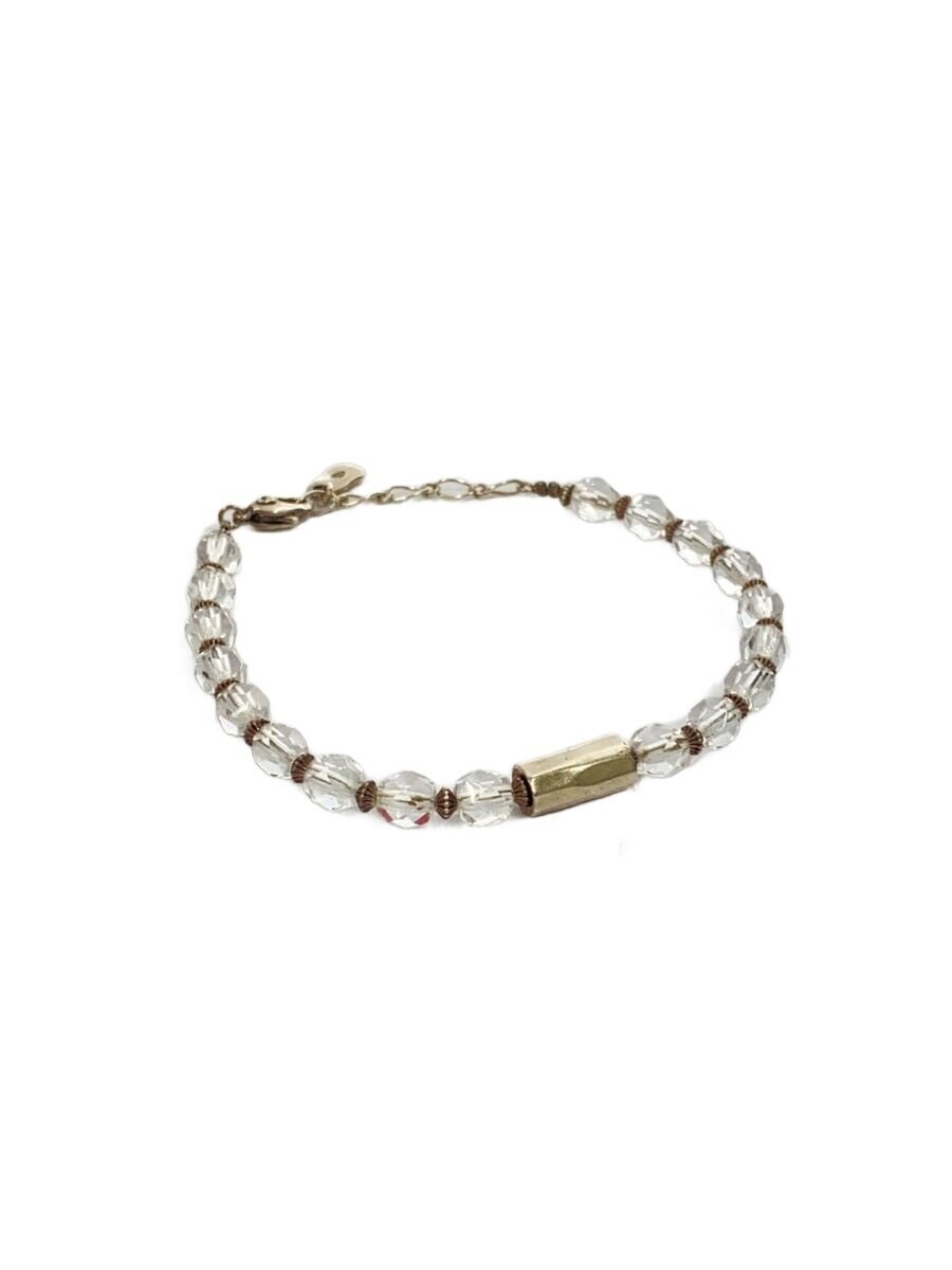 GARNI / ブレスレット/SV925/メンズ/クリアビーズ