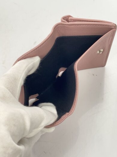 商品画像：3つ折り財布/レザー/ピンク/レディース/391446/PAPER ZA MINI WALLET 6