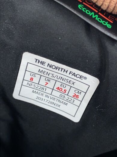 画像：THE NORTH FACEブーツ/26cm/ブラウン/NF52281/コーデュロイ5