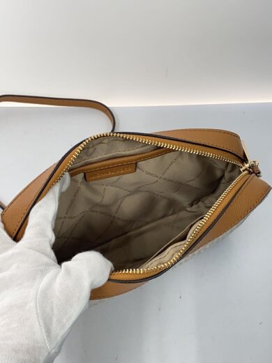 商品画像：ショルダーバッグ/--/BRW/総柄/35F8GTTC3B/JET SET ITEM LG EW CROSSB 6