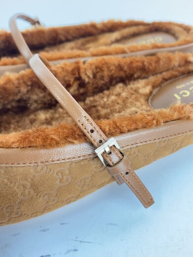 商品画像：フラットパンプス/35/BRW/スウェード/ホースビット/バレエ/ミュールパンプス 7