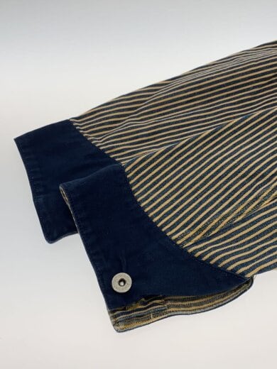 商品画像：オーバーオール/L/コットン/NVY/ストライプ/ヒッコリー/つなぎ/月桂樹ボタン 3