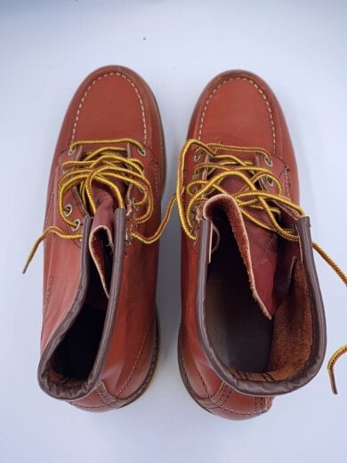 商品画像：レースアップブーツ・6インチクラシックモックトゥ/US8.5/BRW/レザー// 3