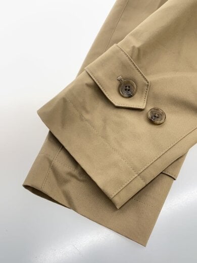 商品画像：ステンカラーコート/S/ポリエステル/BEG/114-15-0472 6