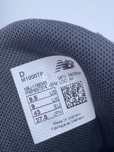 商品画像：M1000/ブラック/27.5cm/BLK 5