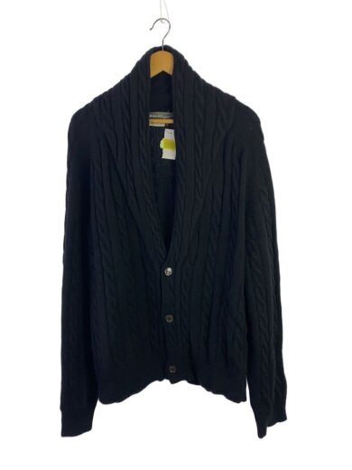 商品画像：カーディガン(厚手)/XL/ウール/BLK 1