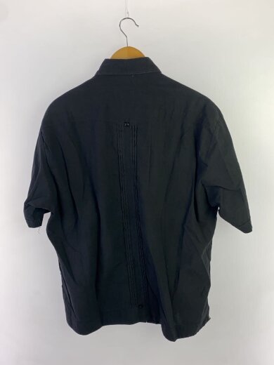 商品画像：半袖シャツ/42/リネン/BLK/キューバシャツ/ブラック 2