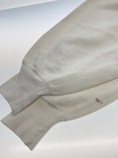 商品画像：スウェット/XL/コットン/WHT/80S/リバースウィーブ/トリコタグ/ラバー溶け有/シミ有 4