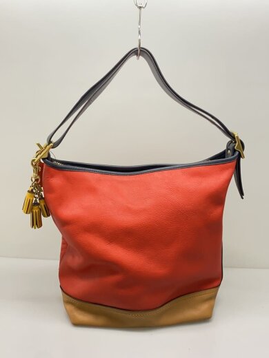 商品画像：ショルダーバッグ_コンビレザー/レザー/NVY 3