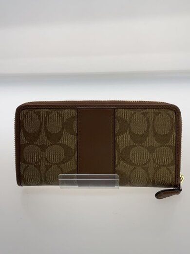 商品画像：長財布_シグネチャー/PVC/BRW/レディース// 2