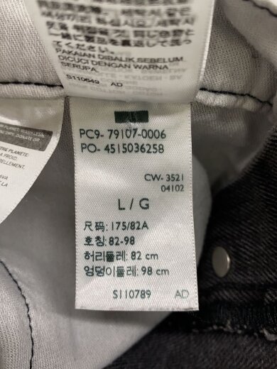 商品画像：オーバーオール/L/コットン/BLK/PC9-79107-0006// 5