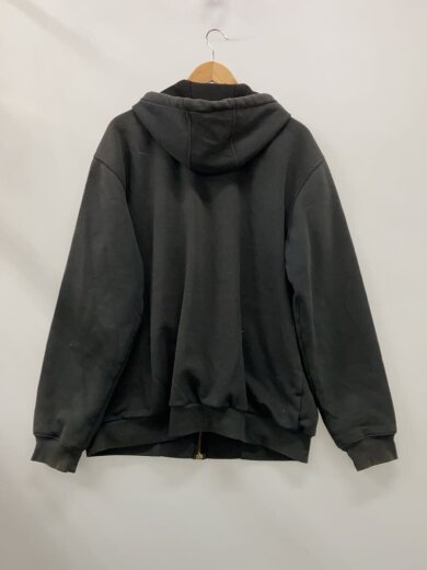 商品画像：ジップパーカー/M/コットン/BLK/100632 001// 2