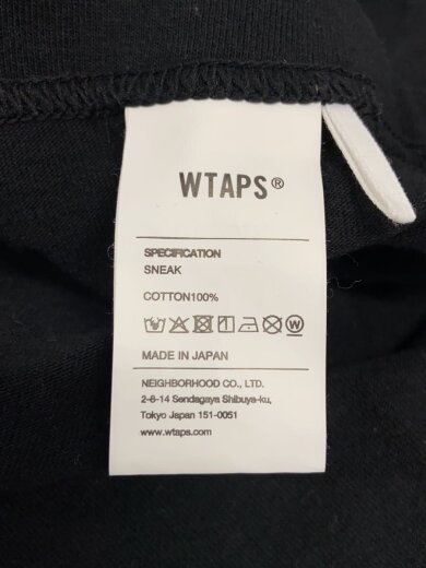 商品画像：長袖Tシャツ/2/コットン/BLK// 4