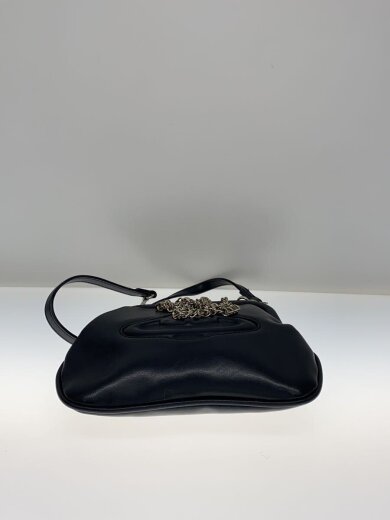 商品画像：ショルダーバッグ/レザー/BLK/52050001/がま口/チェーンショルダー// 4