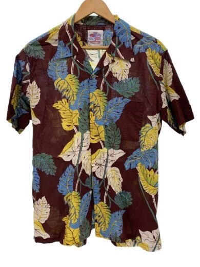 商品画像：ALOHA SHIRT/アロハシャツ/L/コットン/BRW/総柄/DK39093 1