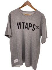 Tシャツ/2/コットン/GRY/211ATDT-CSM15/BANNER SS COTTON TEE