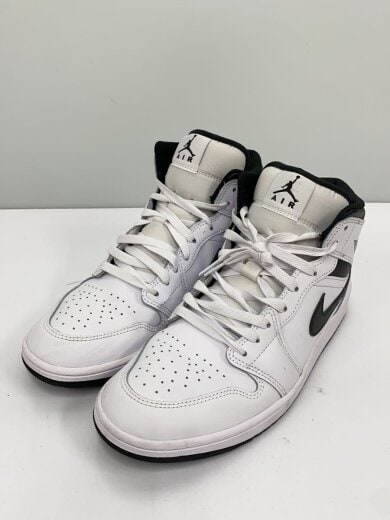 商品画像：AIR JORDAN 1 MID_エアジョーダン 1 ミッド/28.5cm/WHT 2