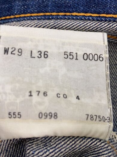 商品画像：ボトム/29/デニム/IDG/551 0006 5