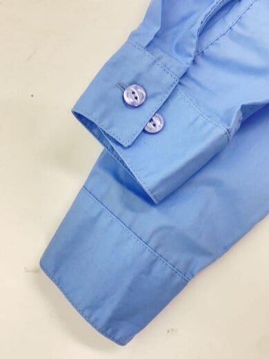 商品画像：長袖シャツ/S/コットン/BLU/CLG-SH 025-002 5