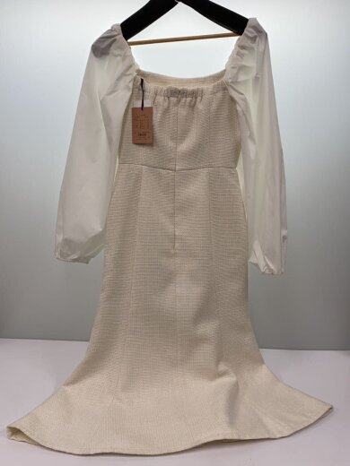 商品画像：長袖ワンピース/M/ポリエステル/WHT/1123530662-0 2