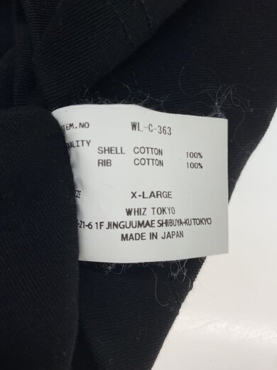 商品画像：whiz limited/タンクトップ/XL/コットン/BLK/無地/WL-C-363// 4