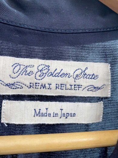 商品画像：半袖シャツ/L/レーヨン/NVY/スカ柄/虎/ 3