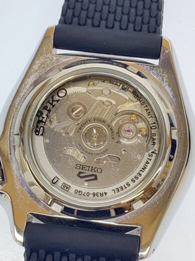 商品画像：自動巻腕時計/アナログ/--/BLK/BLK/4R36-07G0 3