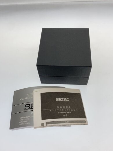 商品画像：自動巻腕時計/アナログ/--/BLK/BLK/4R36-07G0 6