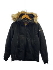 ジャケット/M/ナイロン/BLK/QGMSJK08/×NANGA/GOLF/フードダウンジャケット