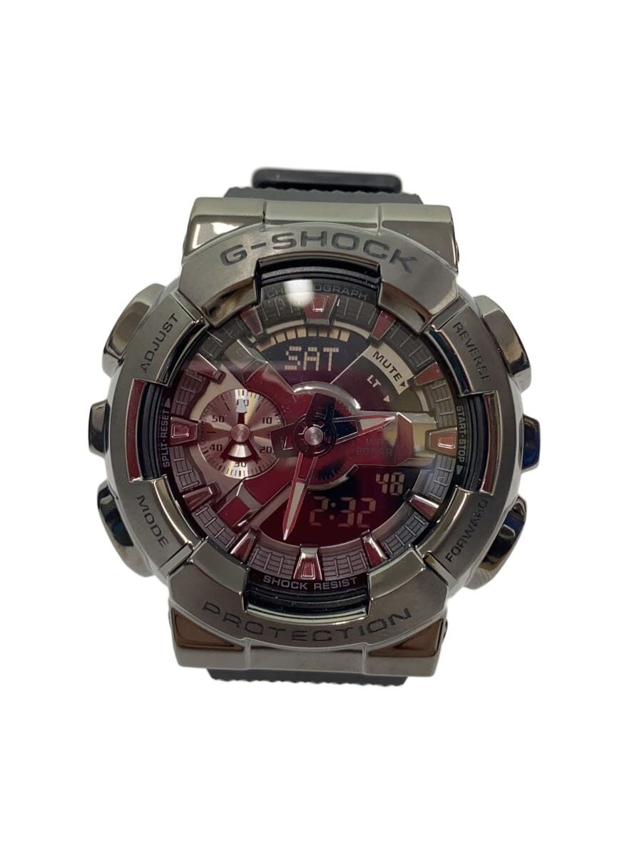 CASIO / クォーツ腕時計_G-SHOCK/デジアナ/BLK