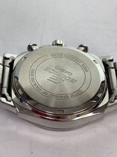 商品画像：クォーツ腕時計/アナログ/ステンレス/BLU/SLV/EFV-600/EDIFICE/箱付き 3