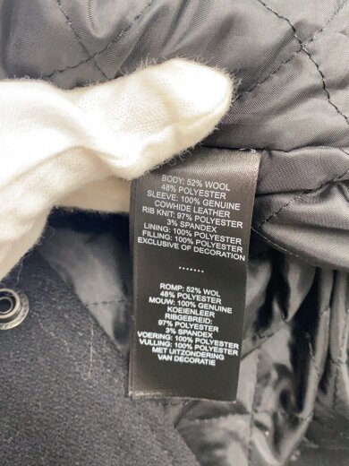 商品画像：スタジャン/S/ポリエステル/BLK/97050-23VM 5