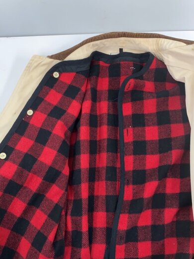 商品画像：ジャケット/M/コットン/CRM/RN71341 VN03790/ハンティングジャケット/ライナー付き 8