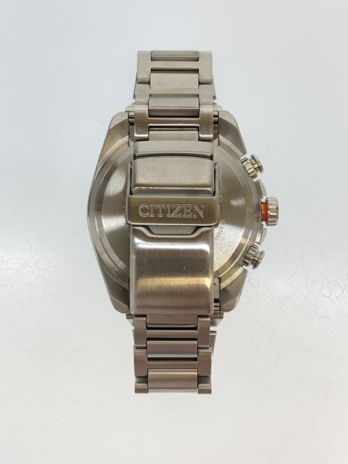 商品画像：ソーラー腕時計/アナログ/ステンレス/NVY/SLV/E660-r010514 5