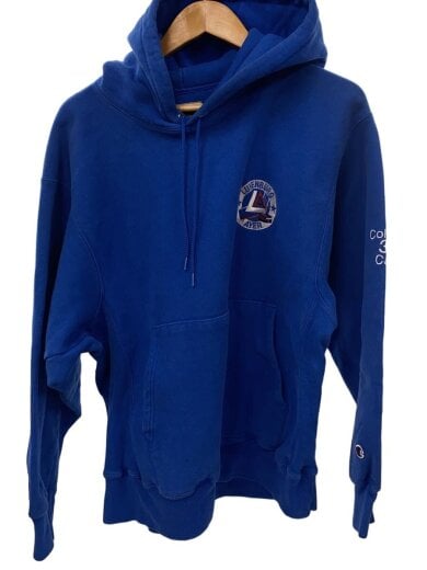 商品画像：パーカー/L/コットン/BLU 1