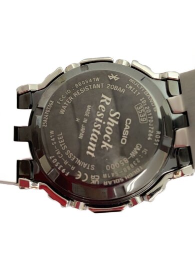 商品画像：ソーラー腕時計_G-SHOCK/デジタル/ステンレス/BLK/SLV// 3