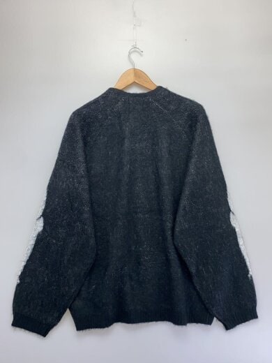 商品画像：カーディガン(厚手)/L/アクリル/BLK/Towncraft×US/Souvenir Skull Cardi// 2