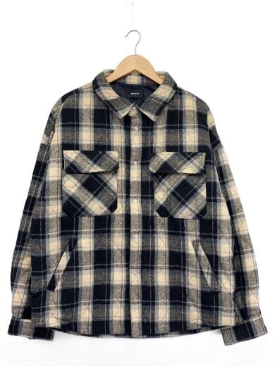 商品画像：ジャケット/M/ポリエステル/BEG/チェック/BR25AW-S2003/QUILTING CHECK SHIRT// 1