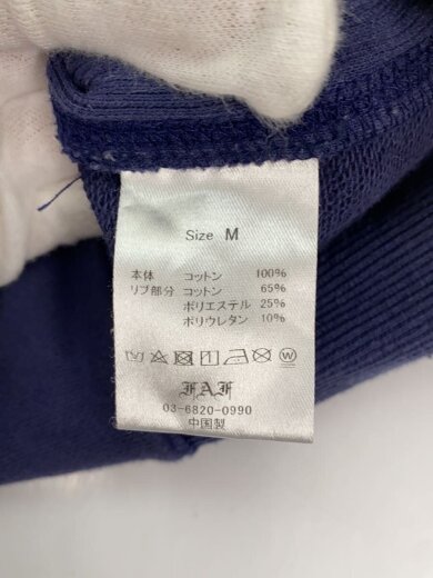 商品画像：パーカー/M/コットン/NVY 4