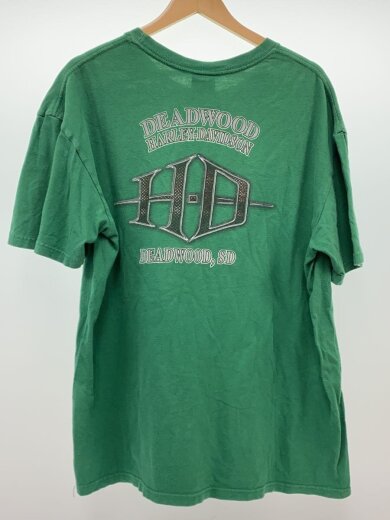商品画像：Tシャツ/XL/コットン/GRN/5504// 2