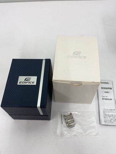 商品画像：クォーツ腕時計_EDIFICE/アナログ/SLV// 6