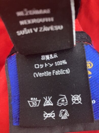 商品画像：マウンテンパーカ/S/コットン/RED/無地/Balder Ventile jacket/擦れ/汚れ 5