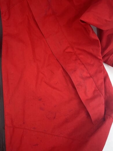 商品画像：マウンテンパーカ/S/コットン/RED/無地/Balder Ventile jacket/擦れ/汚れ 7