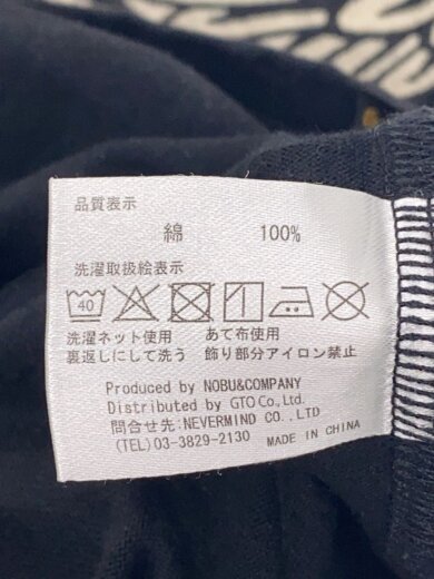 商品画像：Tシャツ/XL/コットン/BLK/nvst-2117// 4