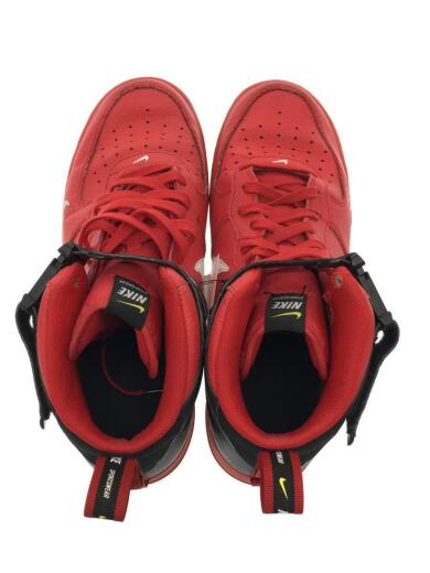 画像：NIKEAIR FORCE 1 MID 07 LV8/エアフォースミッド/レッド/804609-605/29cm/RED4