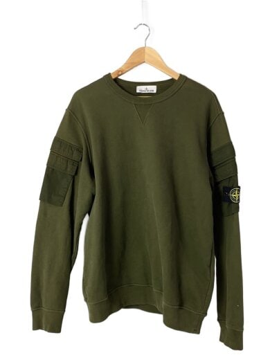 商品画像：パッチ/スウェット/XL/コットン/KHK/無地 1